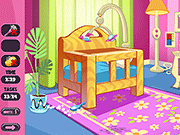 play Baby Doll House Cleaning