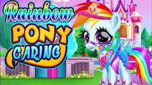 play Rainbow Pony Caring