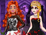 play Princess Black Wedding Dress