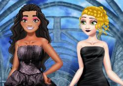 play Princess Black Wedding Dresses