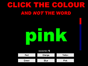 play Click The Colour Not The Word