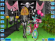 Halloween With Bicycle