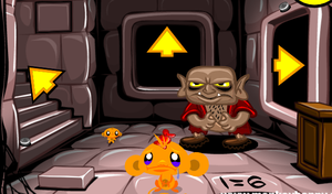 play Monkey Go Happy: Stage 287 Dungeon Escape