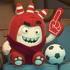 play Oddbods Soccer Challenge