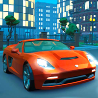 play 3D Night City: 2 Player Racing