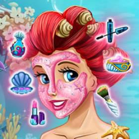 play Mermaid Princess Real Makeover - Free Game At Playpink.Com