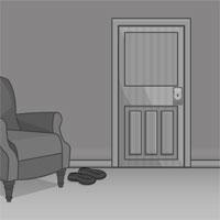 play Mousecity-Black-And-White-Escape-Bedroom