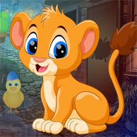 play Games4King Find Lion Cub