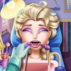 play Ice Queen Real Dentist - Free Game At Playpink.Com