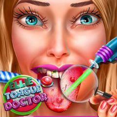 play Ellie Tongue Doctor