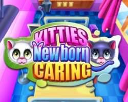 play Kitties Newborn Caring
