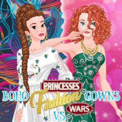 play Princesses Fashion Wars Boho Vs Gowns