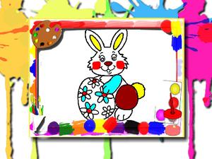 play Easter Coloring Book