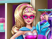 play Superhero Doll Closet