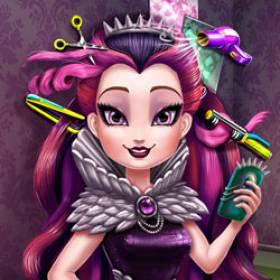 play Dark Queen Real Haircuts - Free Game At Playpink.Com
