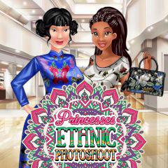 play Princesses Ethnic Photoshoot