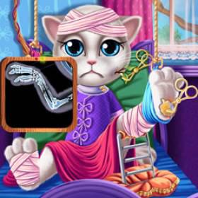 Kitty Hospital Recovery - Free Game At Playpink.Com