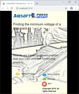 play Find The Minimum Voltage Of A Lipo Pack (For Airsoft Aeg)