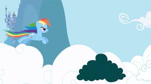 Rainbow Dash Attack Clouds