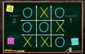 play Tic Tac Toe Blackboard