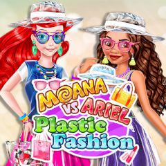 play Moana Vs Ariel Plastic Fashion