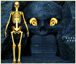 play Find Skeleton Skull Land