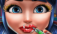 Dotted Girl Lip Injections