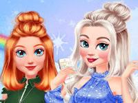 play Disney Rainbow Dressup