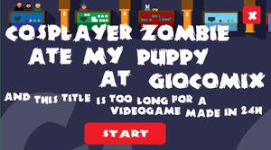 Zombie Cosplayer Ate My Puppy At Giocomix