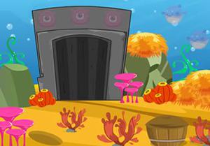 Find A Treasure In The Aquarium House Escape