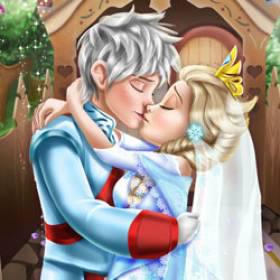 play Ice Queen Wedding Kiss - Free Game At Playpink.Com