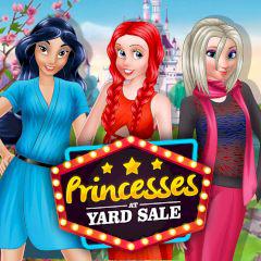 play Princesses At Yard Sale