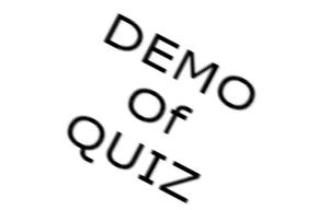 The Insane Quiz Demo