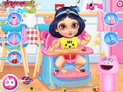 play Messy Baby Princess Cleanup