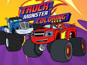 play Monster Truck Coloring