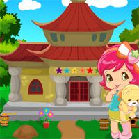 play Games4King-Cute-Little-Girl-Escape