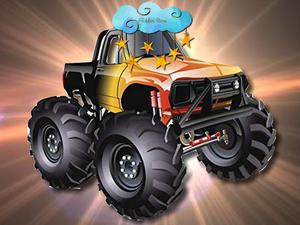 play Cartoon Trucks Hidden Stars