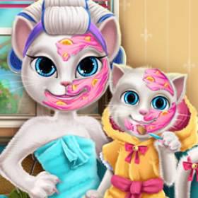 play Kitty Mommy Real Makeover - Free Game At Playpink.Com
