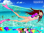 play Colorful Scuba Gear