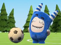 play Oddbods Soccer Challenge