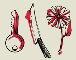 play Key, Knife, Flower.