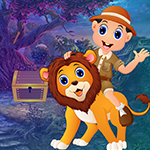 play Ride Lion Rescue Game_P1