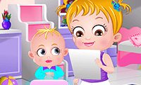 play Baby Hazel: Siblings Day