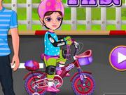 play Little Girl First Bike