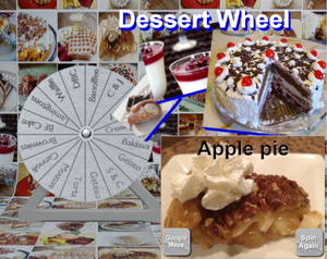 play Dessert Wheel