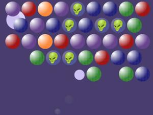 play Aliens Bubble Shooter