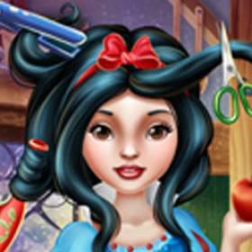 play Snow White Real Haircuts 2 - Free Game At Playpink.Com
