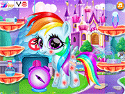 play Rainbow Pony Caring