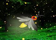play G2R Fireflies Night Forest Escape