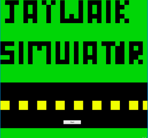 Jaywalking Simulator